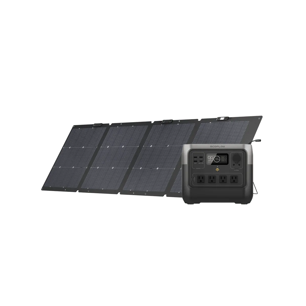 EcoFlow 768Wh Power Station + 100W Solar Panel Bundle