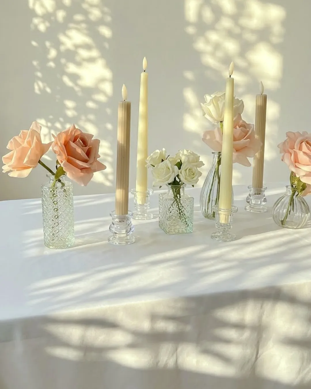 Cafe au Lait Tablescape
