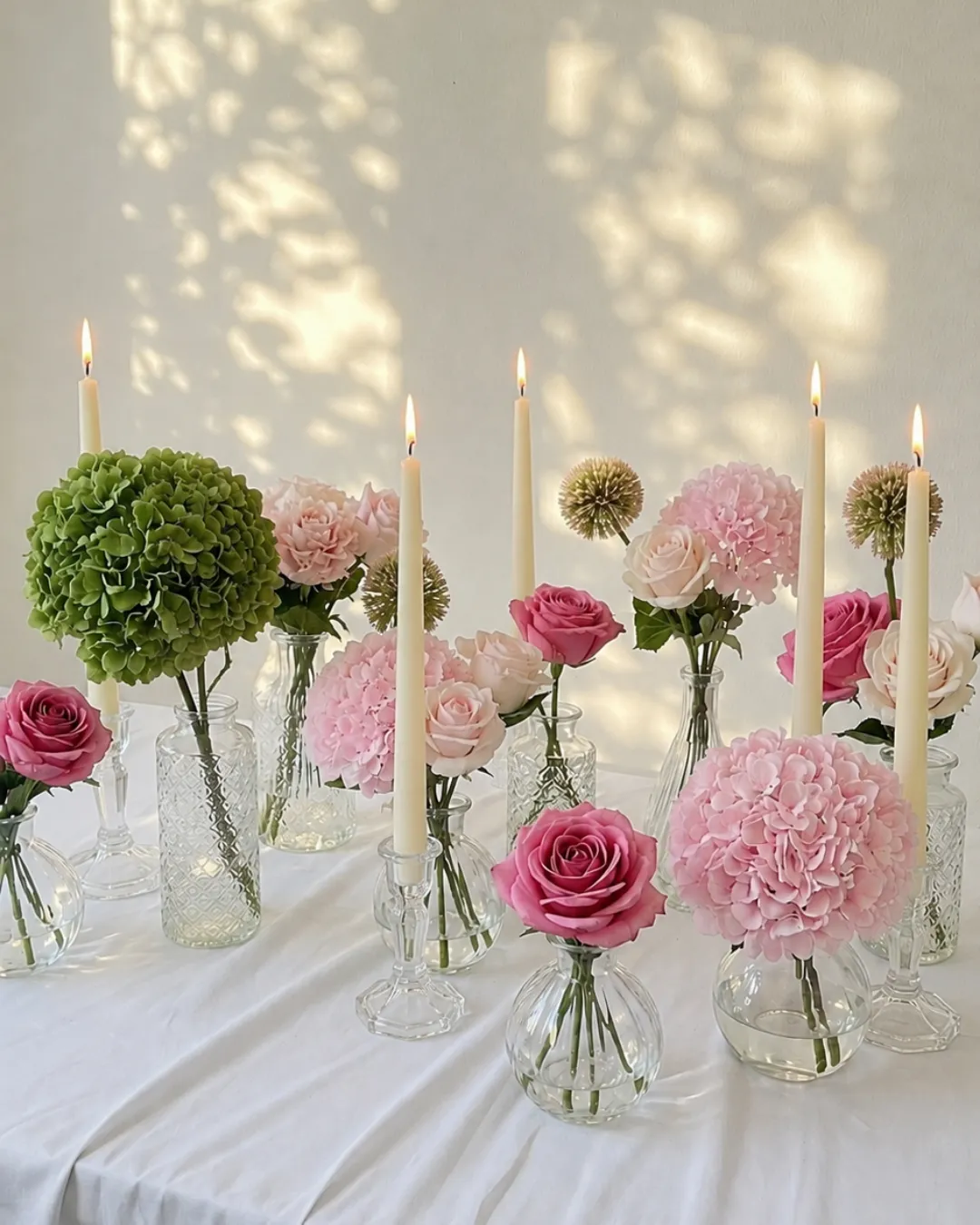 Strawberry Matcha Tablescape