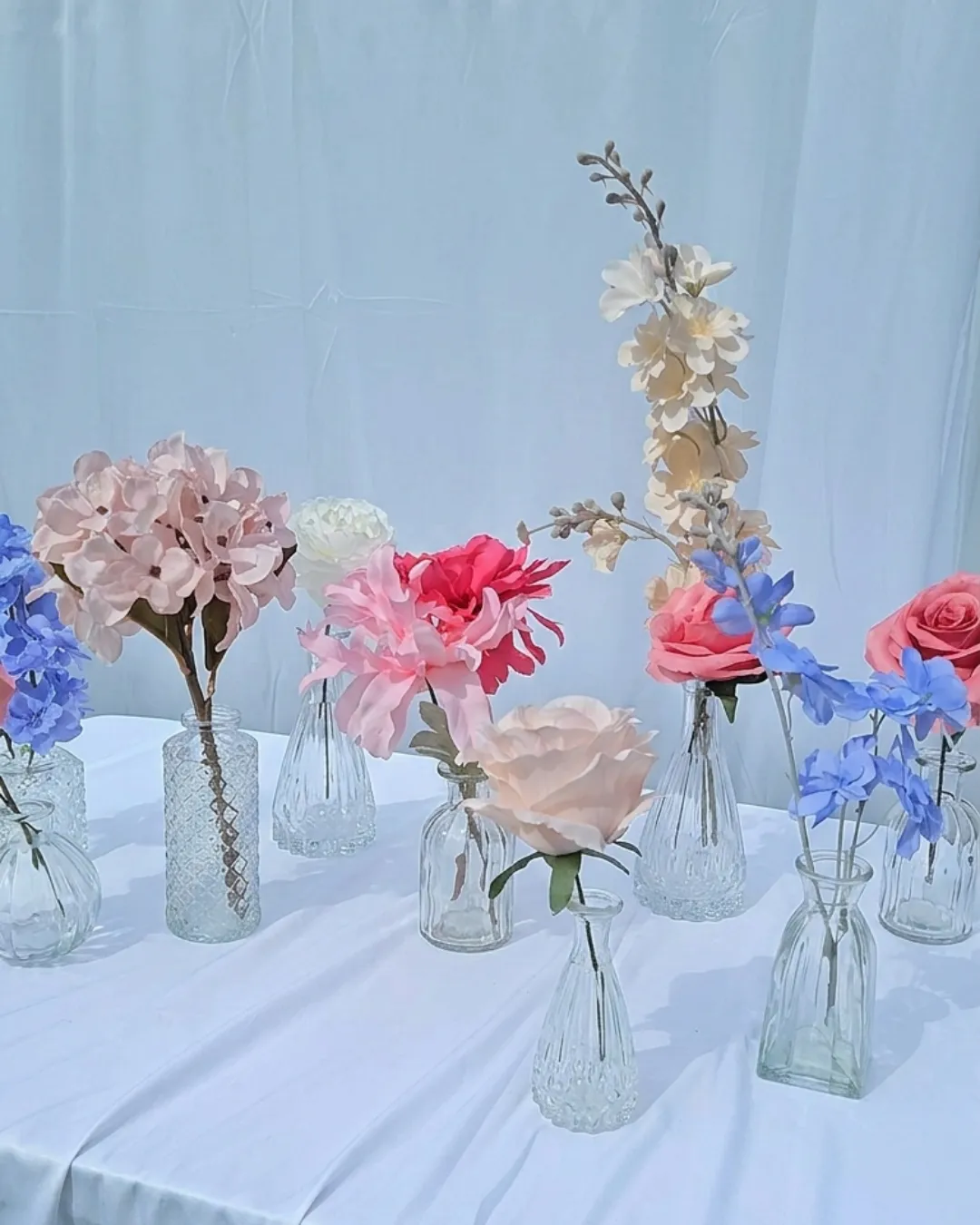 Set of Bud Vases (5)