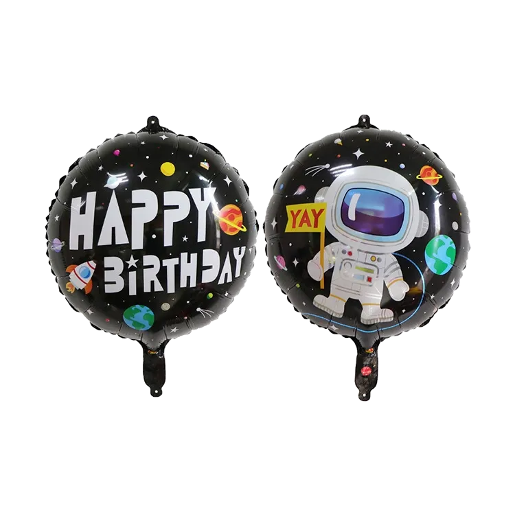 Folienballon Happy Birthday Galaxy