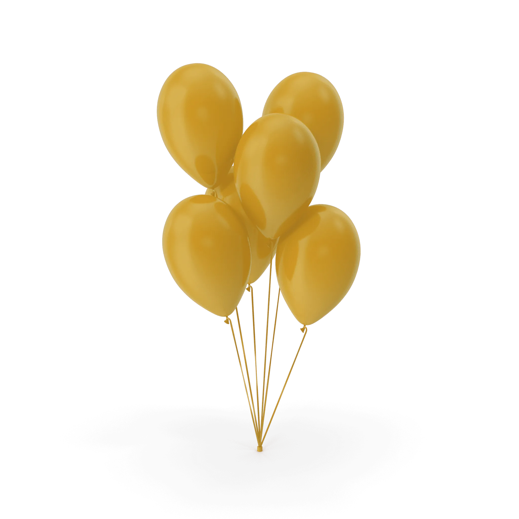 Ballons zitronengelb Standart