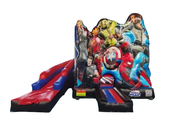 Superhelden Hüpfburg