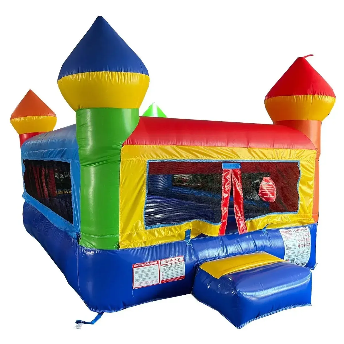 Junior Rainbow Castle Bounce House