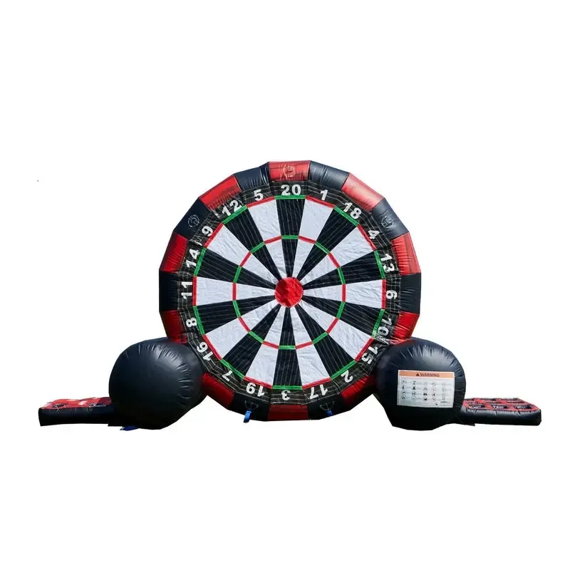 Soccer Dart Board with Tic Tac Toe