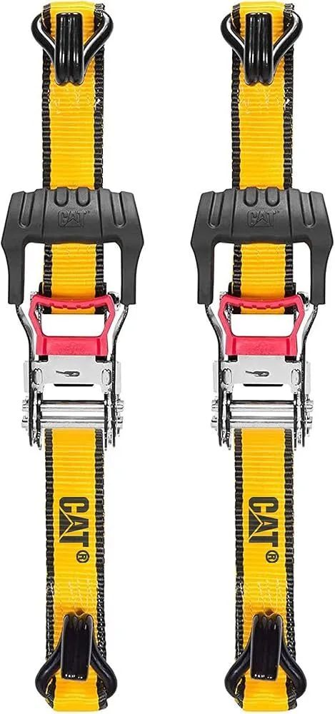 CAT™️Ratchet Tie Down  Straps - 2 Pack 1-1/2" x 16'