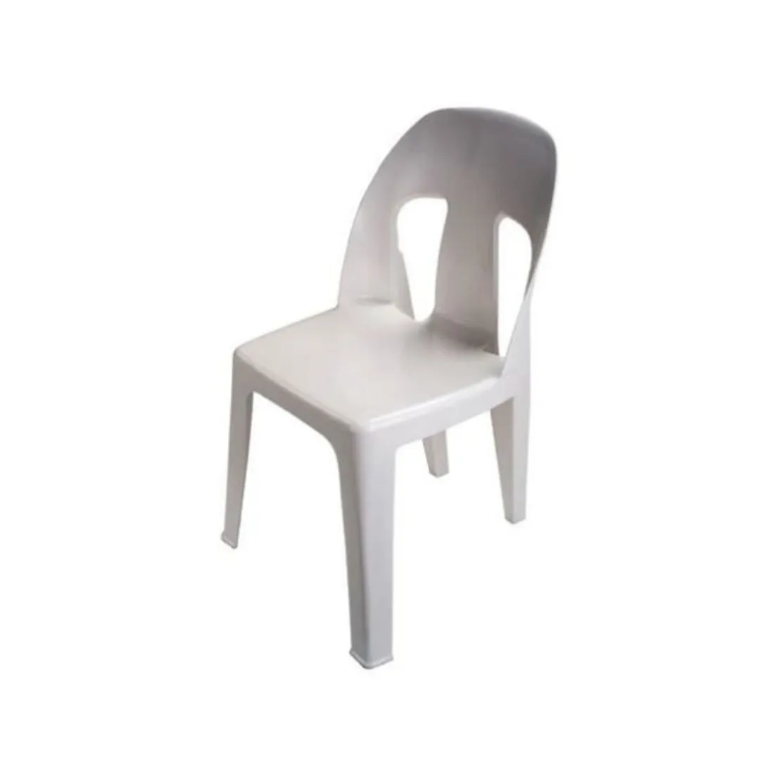 White Plastic Chair