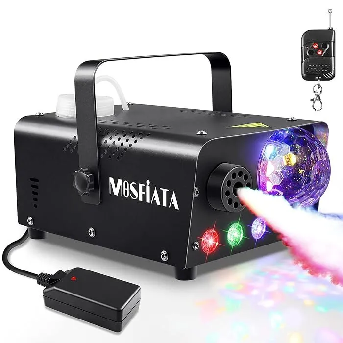 600W Smoke machine with disco ball