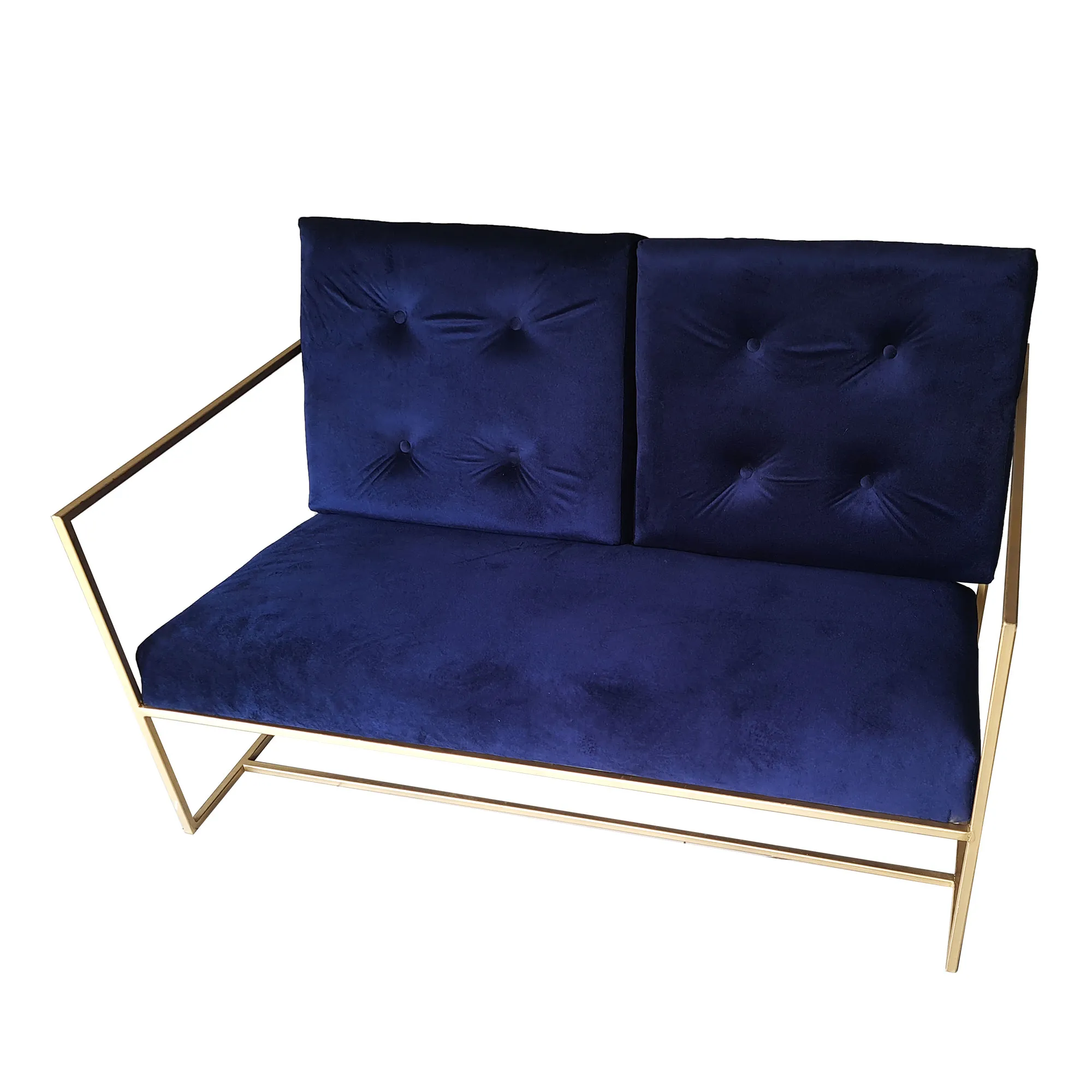 Two Seater Navy Blue Jessica Couch 