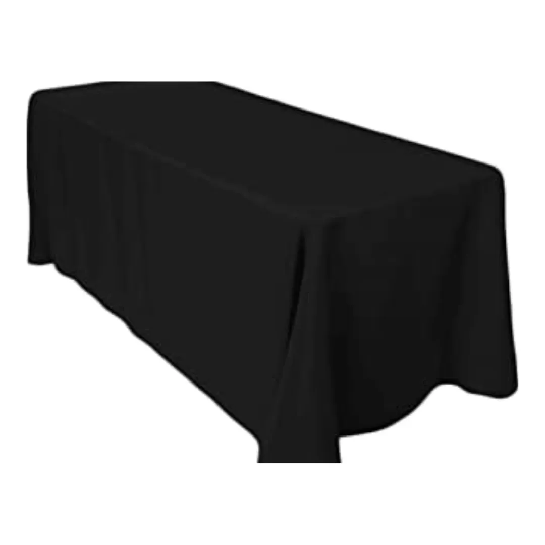 Minimat Black Rectangular table cloths 2000x3000