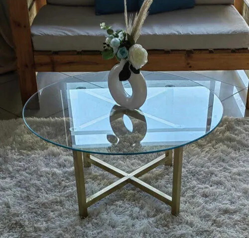 Modern Round glass Coffee table