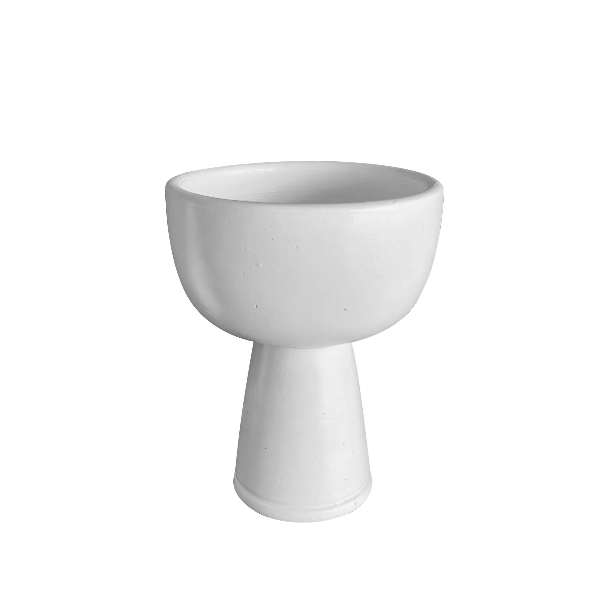 White Mushroom Vase - XS