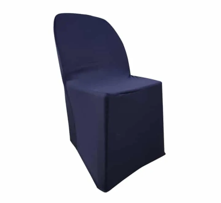 NAVY BLUE CHAIR COVERS 