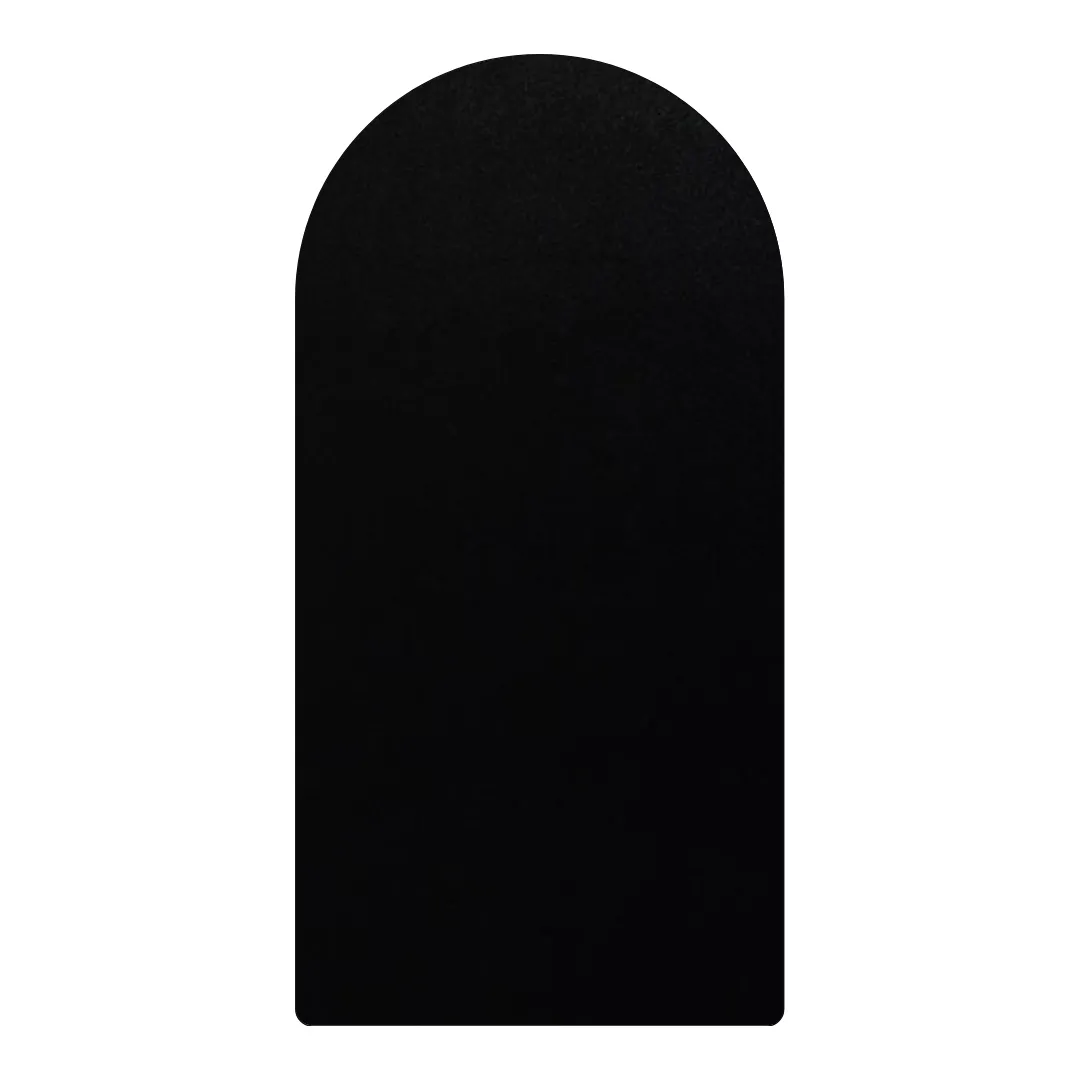 Black Arch backboard 1800mm x 900m