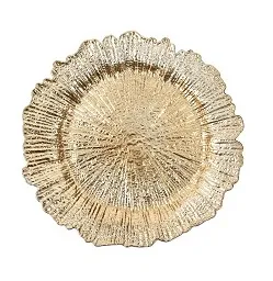 Plastic Gold Leaf UnderPlates 