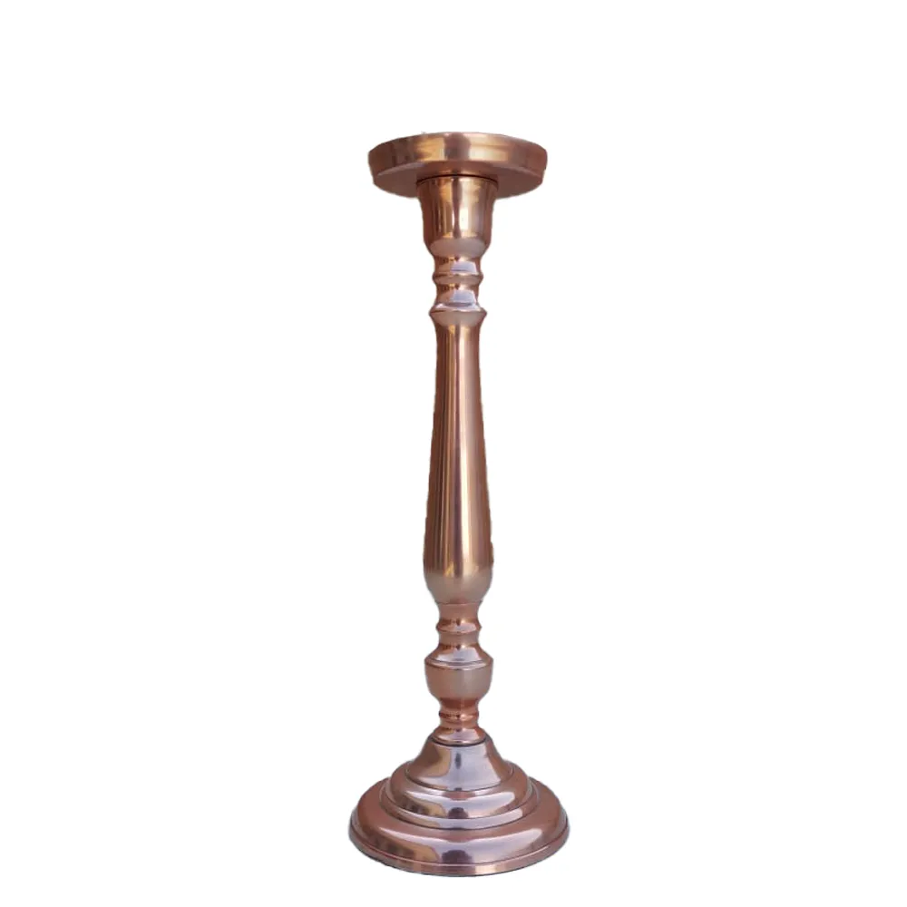 Rose Gold castello Candle Stick