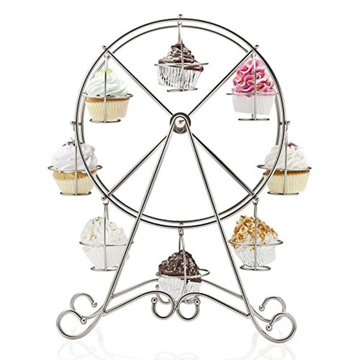 Silver Cupcake Ferris wheel