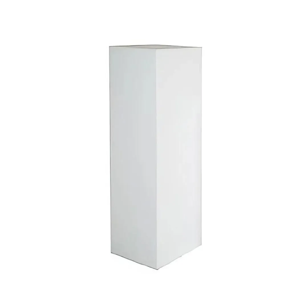 White Square Plinth H1200mm