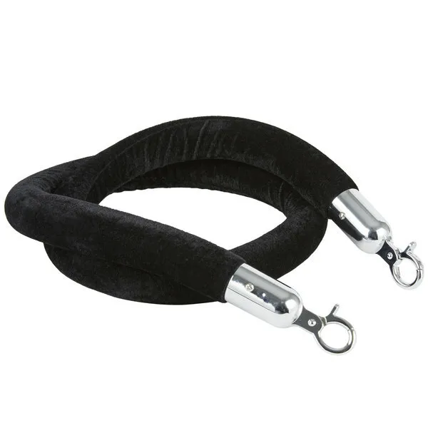 Black Ropes Silver Tip