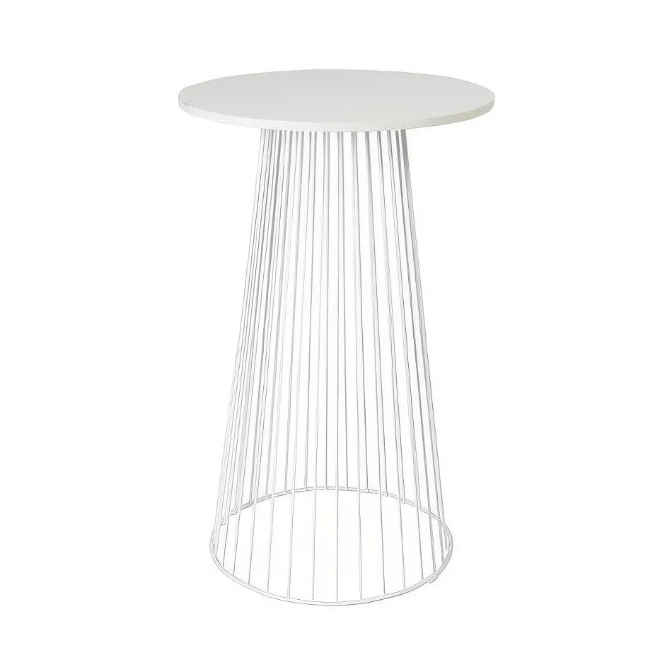 WIRED COCKTAIL TABLE WHITE