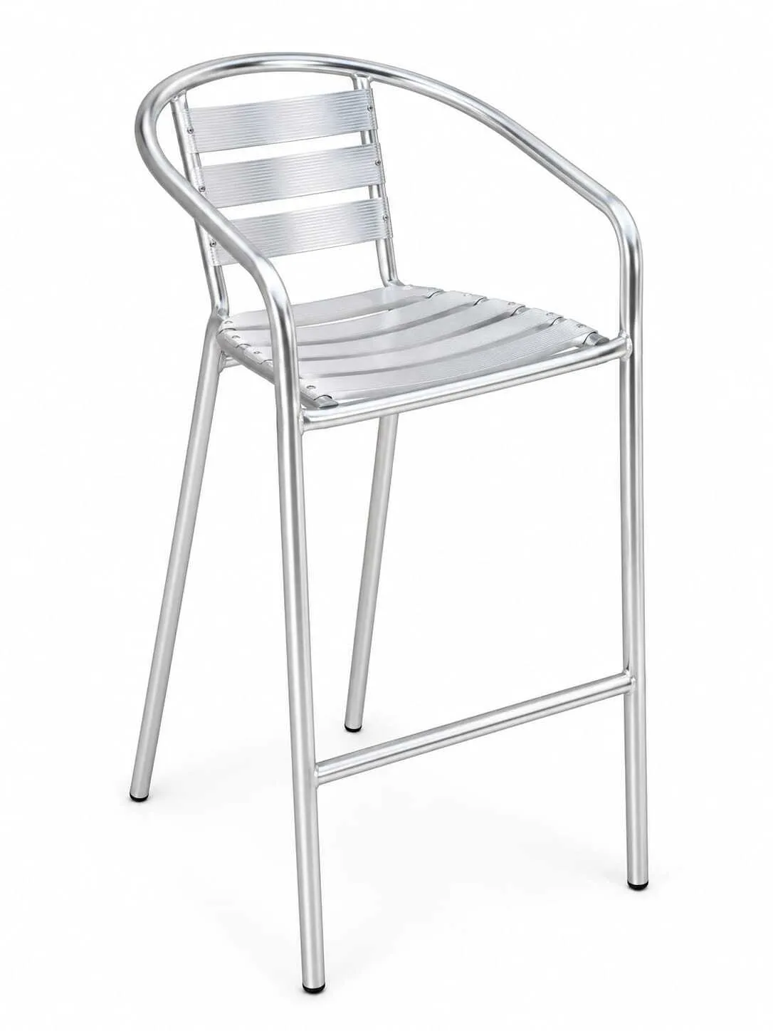 Aluminum Bar Chair with arms