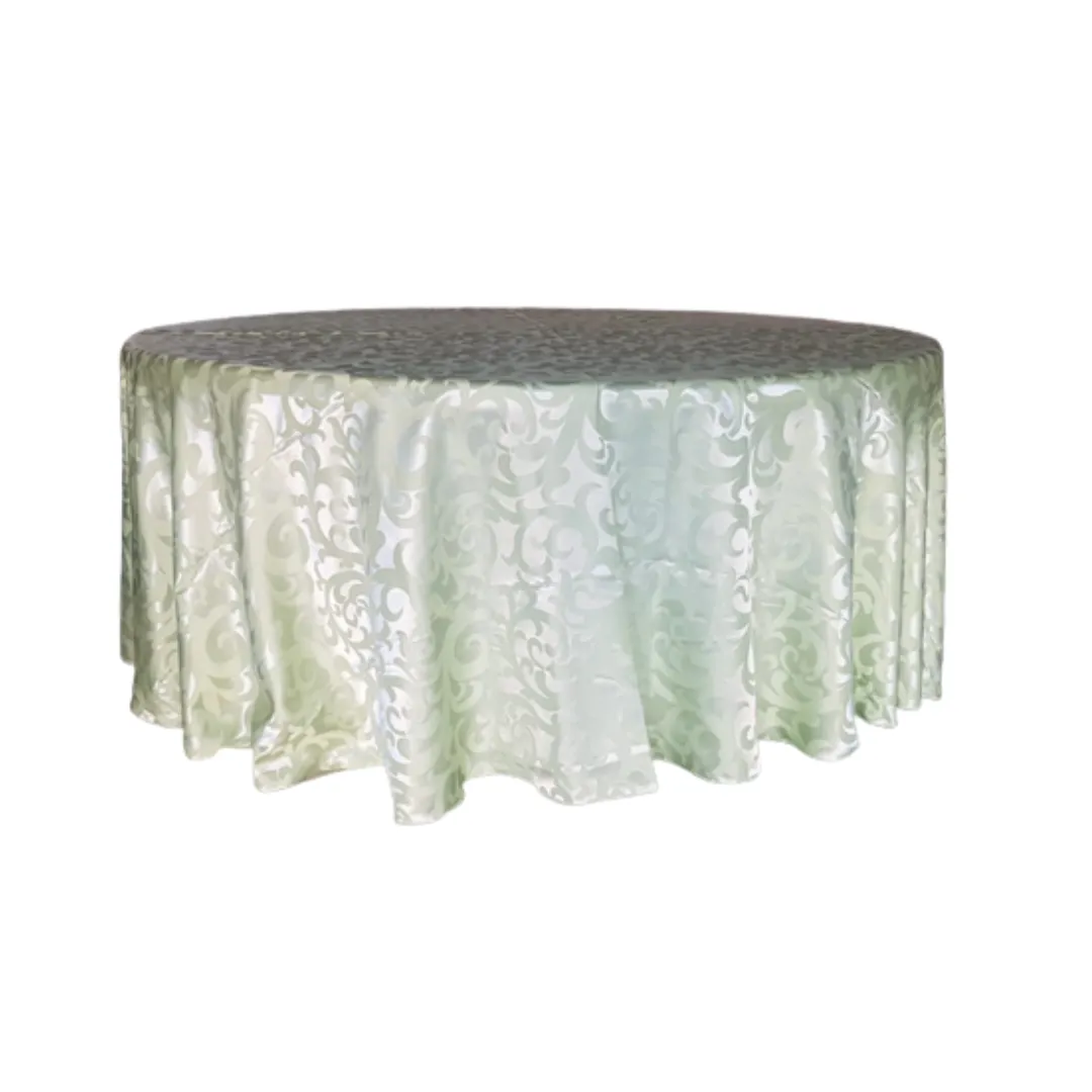 Lime Green Round Table Cloth