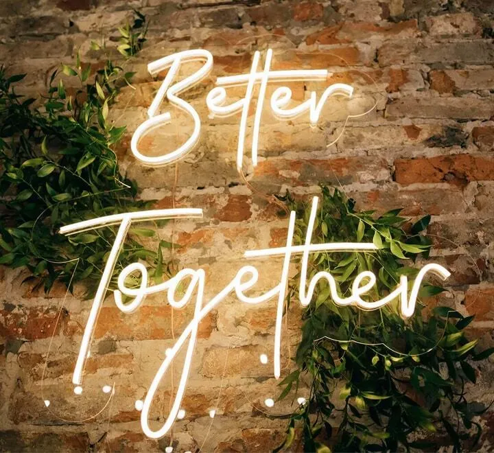 Better Together Neon Sign
