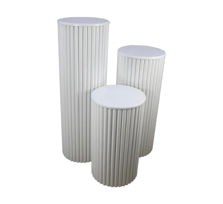 ROUND RIPPLE PLINTH 400X1200