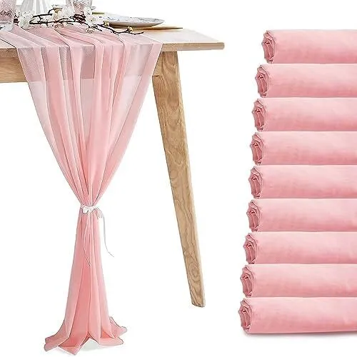Dusty Pink Tulle Runner