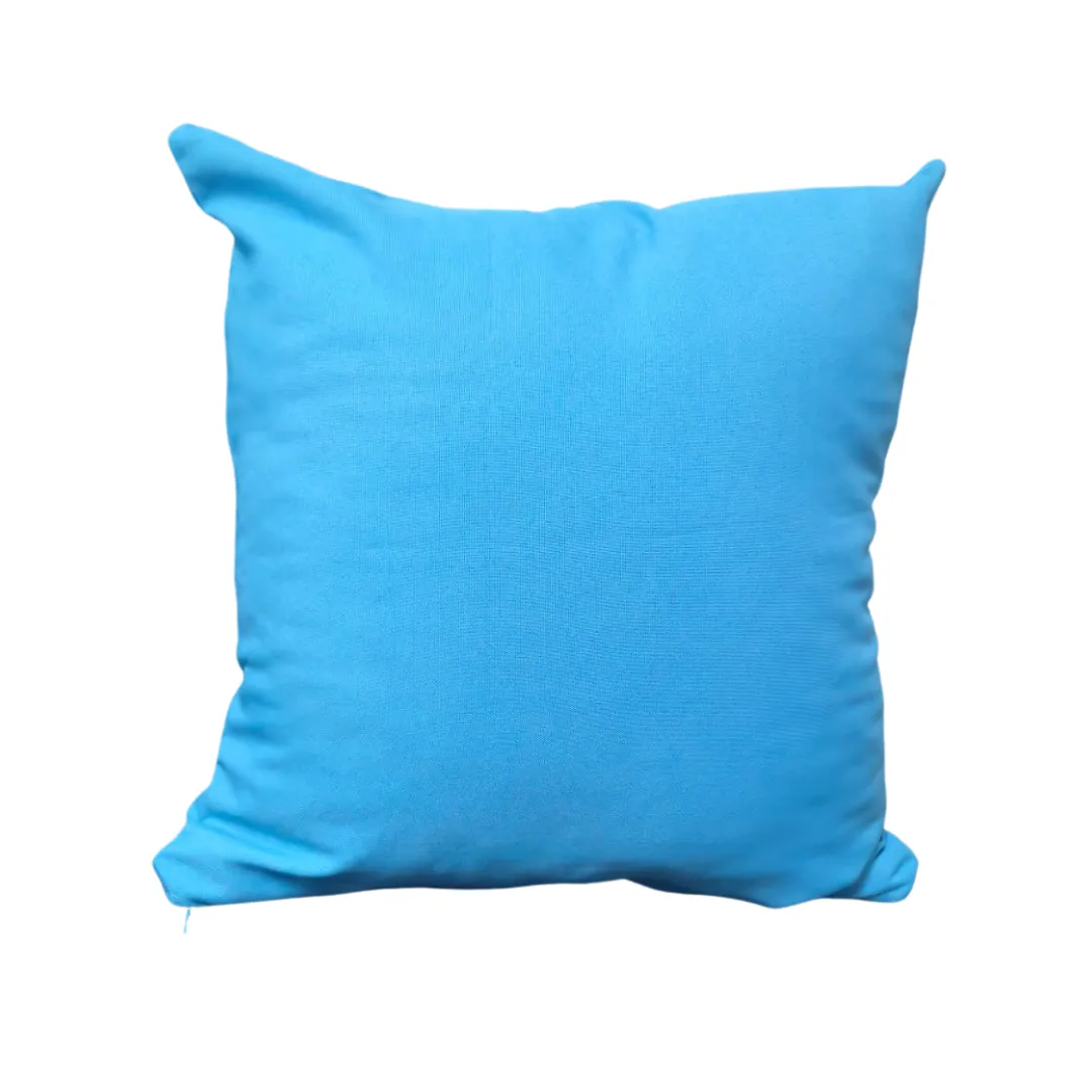 Turquoise Blue Minimatt Scatter Cushion 40cm x 40cm
