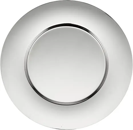 Silver Stainless Steel Underplate