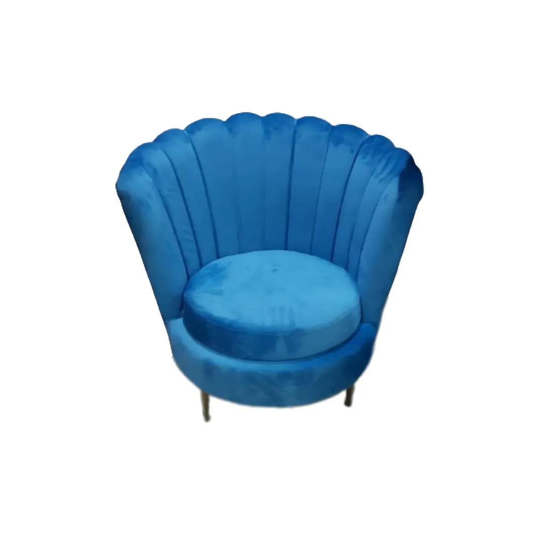 Single Tulip couch Blue