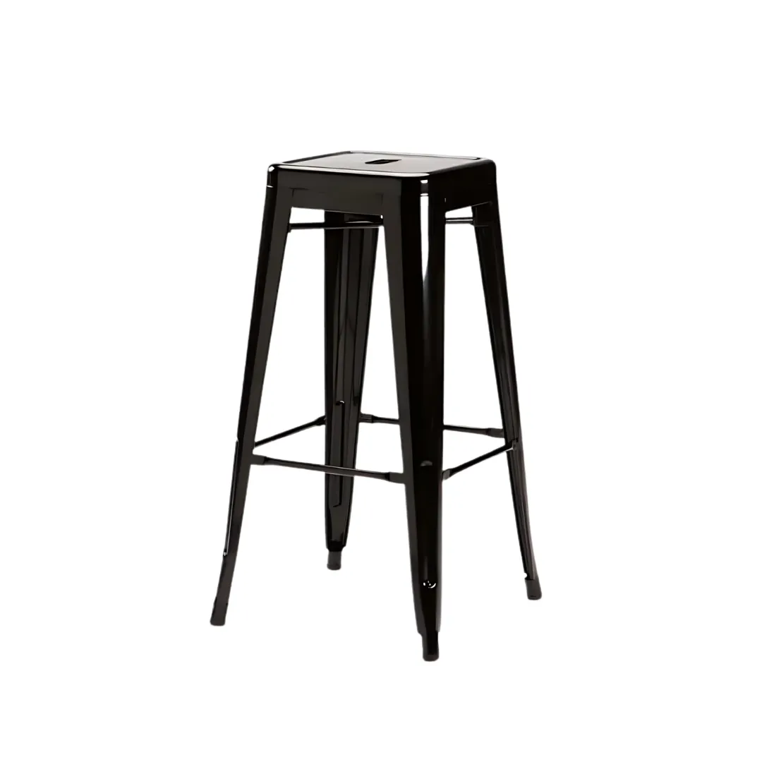 Black Bronx bar stool
