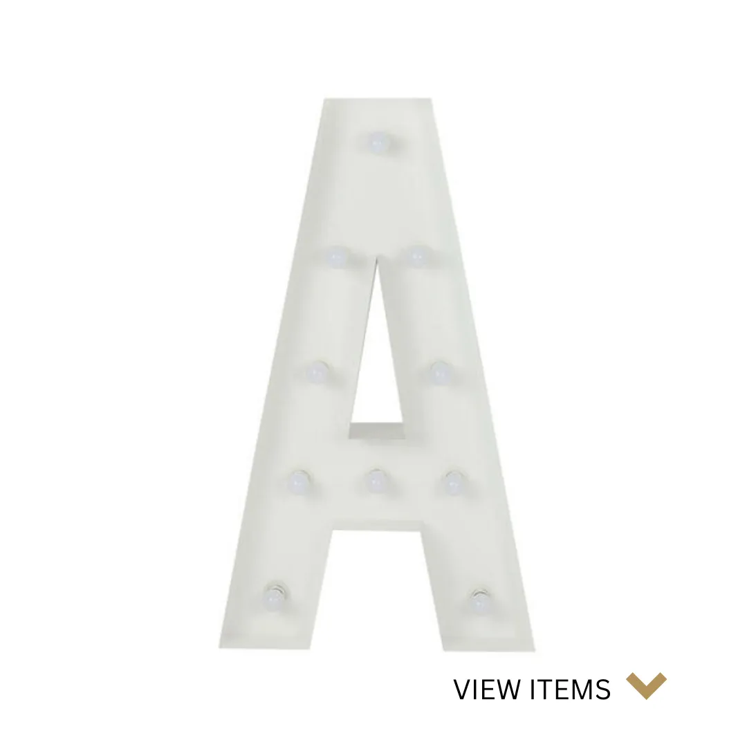 Marquee Letters 1m High