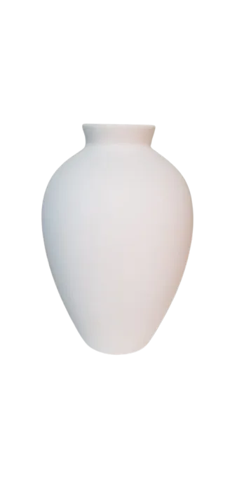 Cream Bud vase