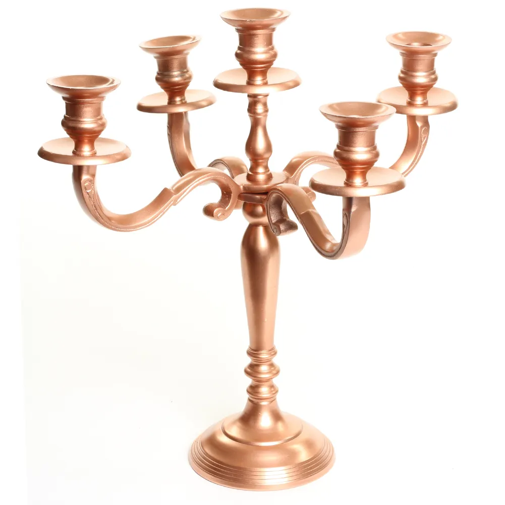 Rose Gold Candelabra 