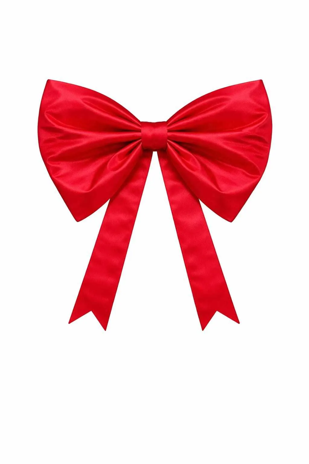 Giant Red Material Bow