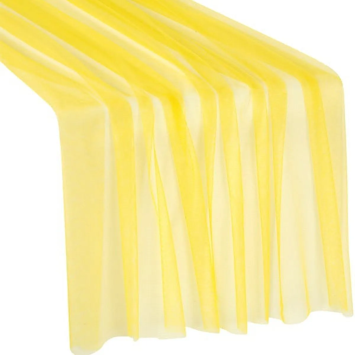 Yellow Tulle Table Runner