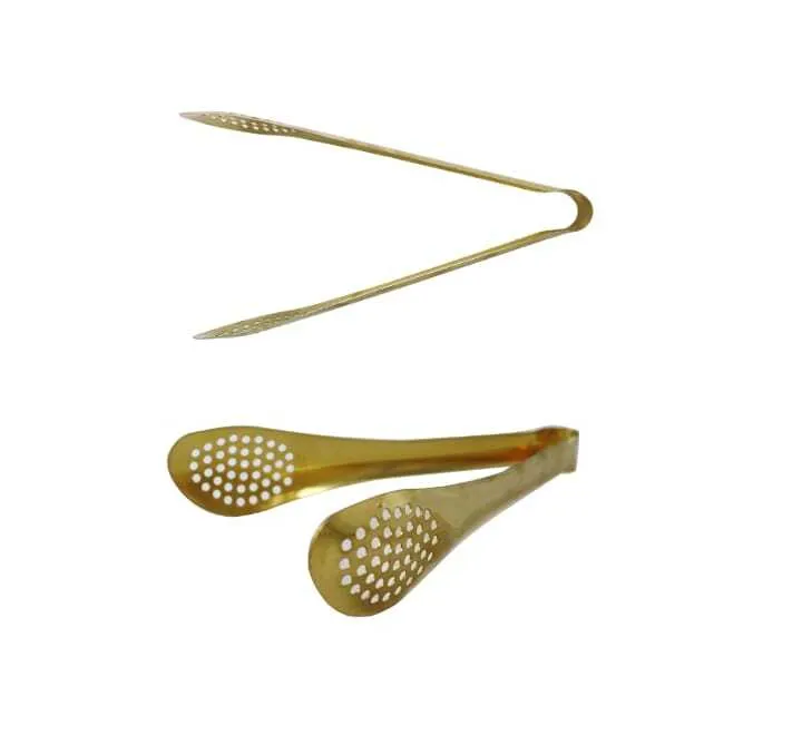 GOLD TONGS