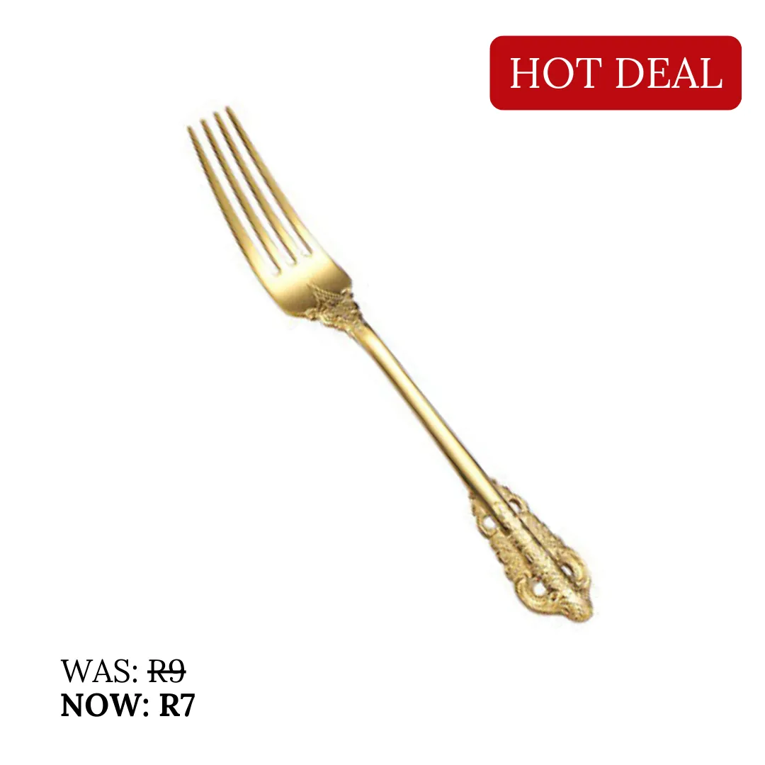 Royal Vintage Gold Fork
