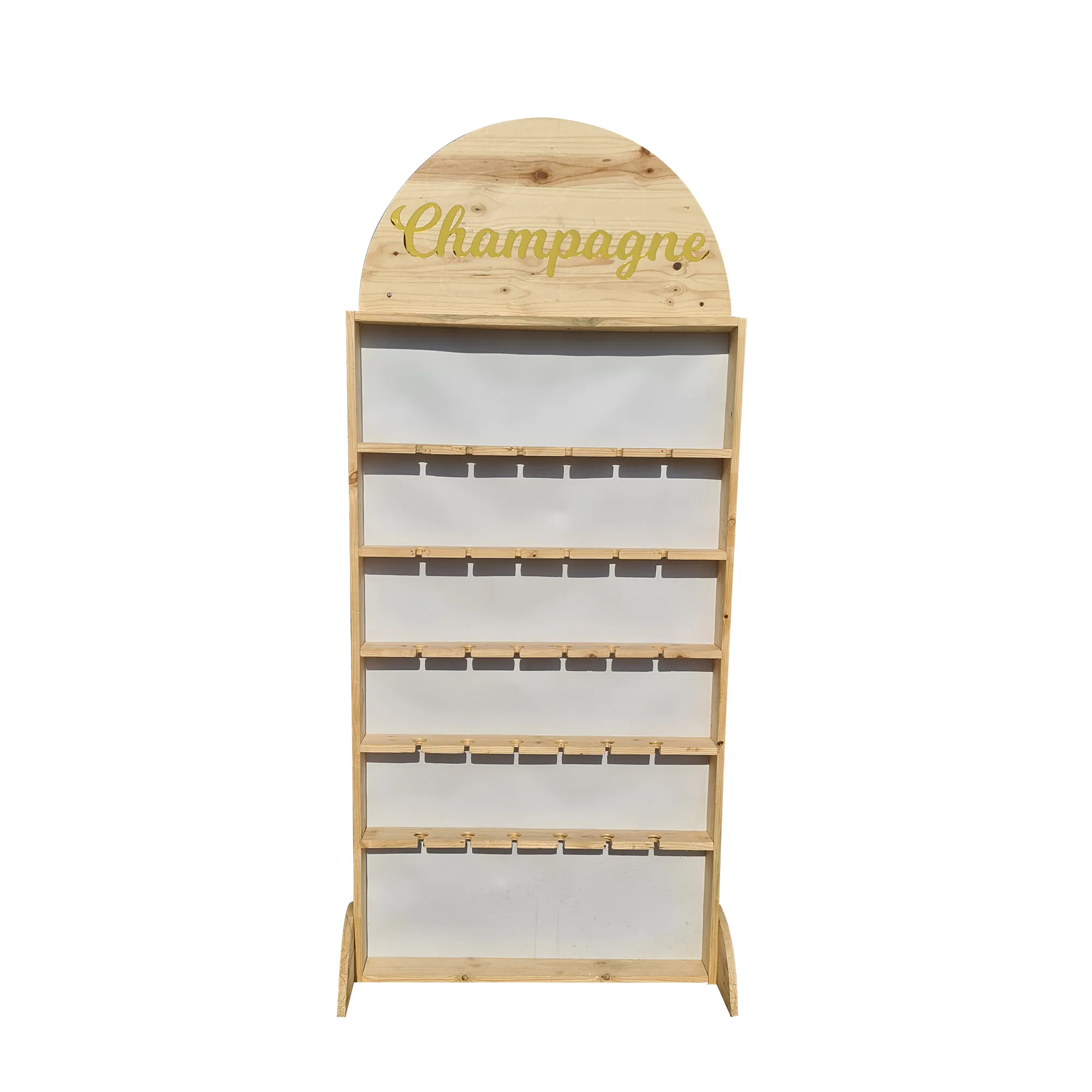 Arch Champagne Wall (Pine )30 Glasses
