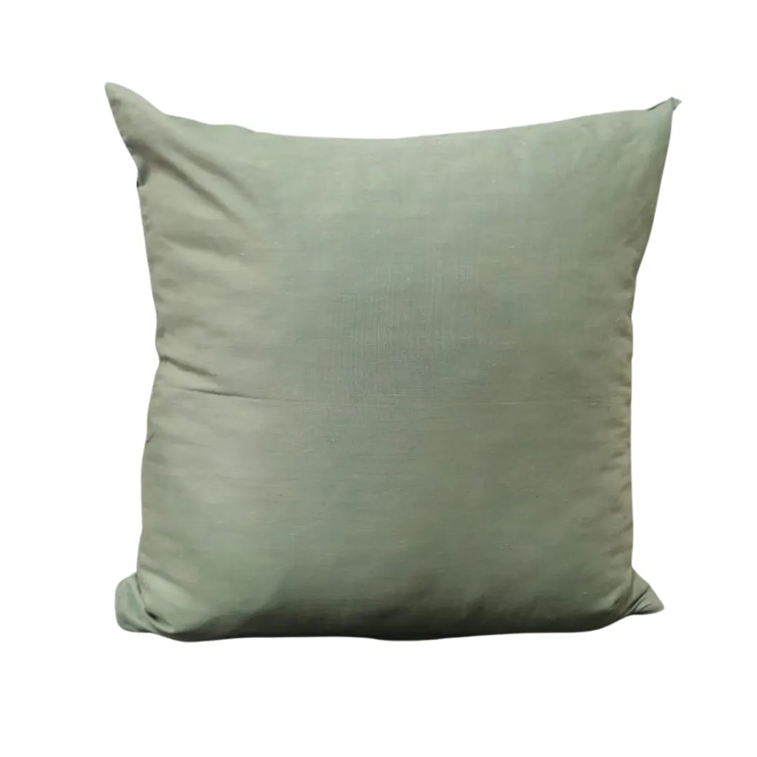 Olive Green Minimatt Scatter Cushion 40cm x 40cm