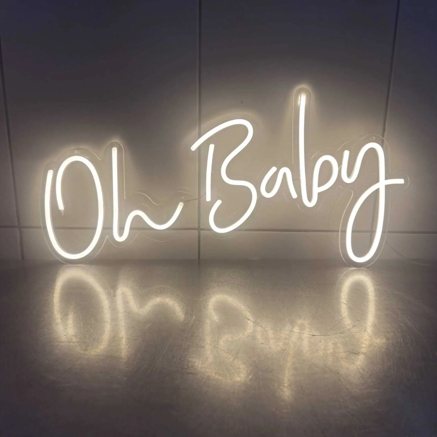 Oh Baby Neon Sign