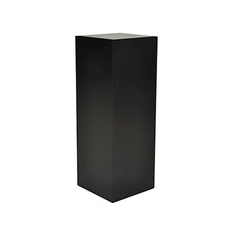 Black Square Plinth 900mm
