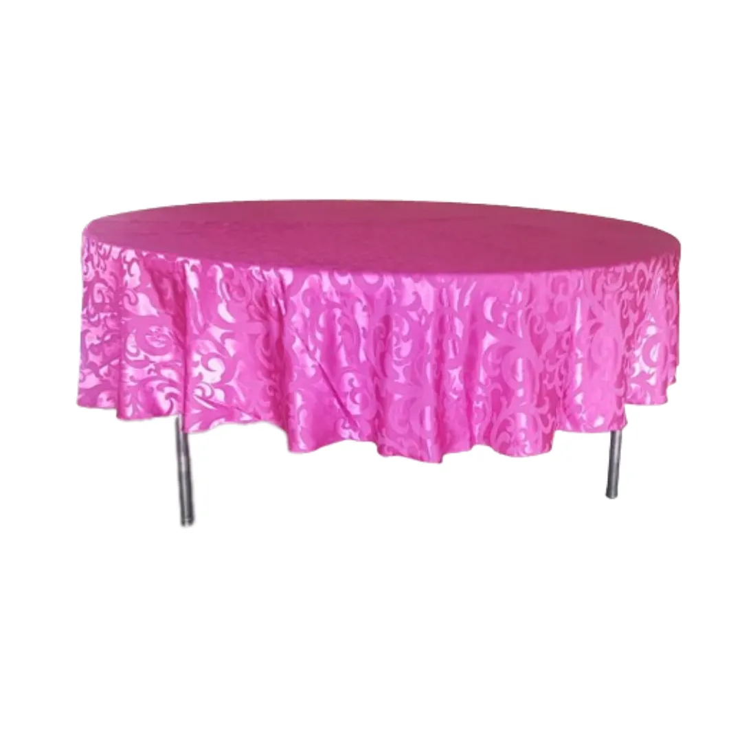 Dark Purple Round Table CLoth