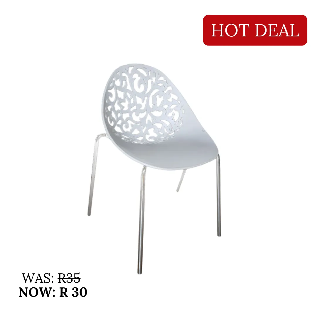 Garden Leaf-Chairs (white)