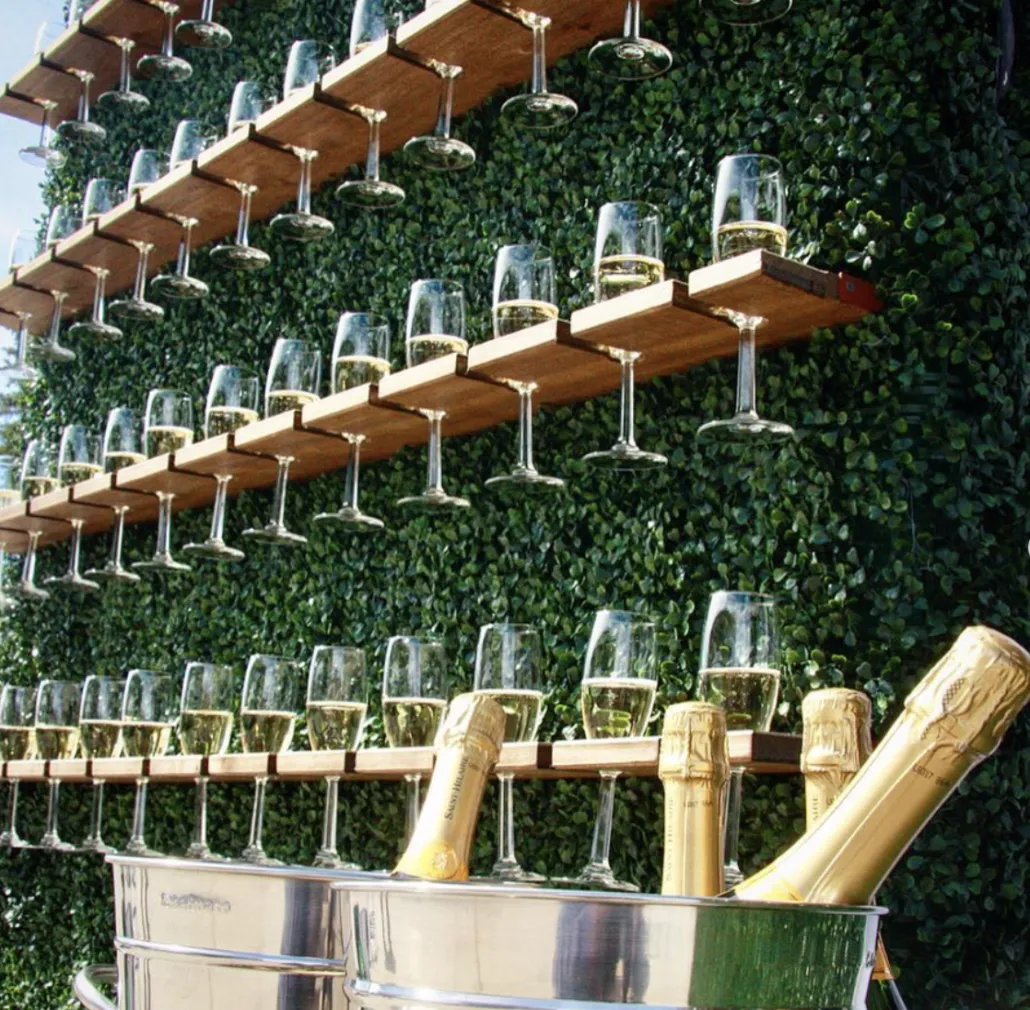 Champagne Wall