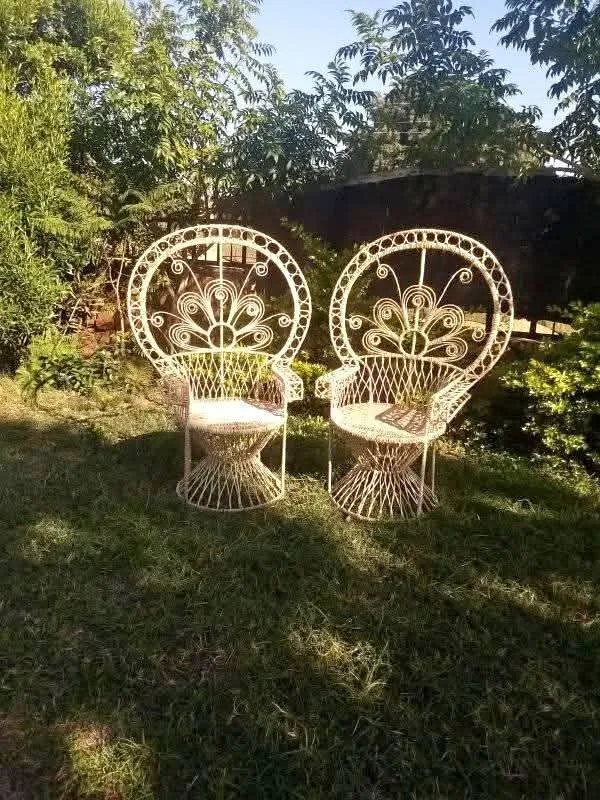 Rattan Peacock Chairs