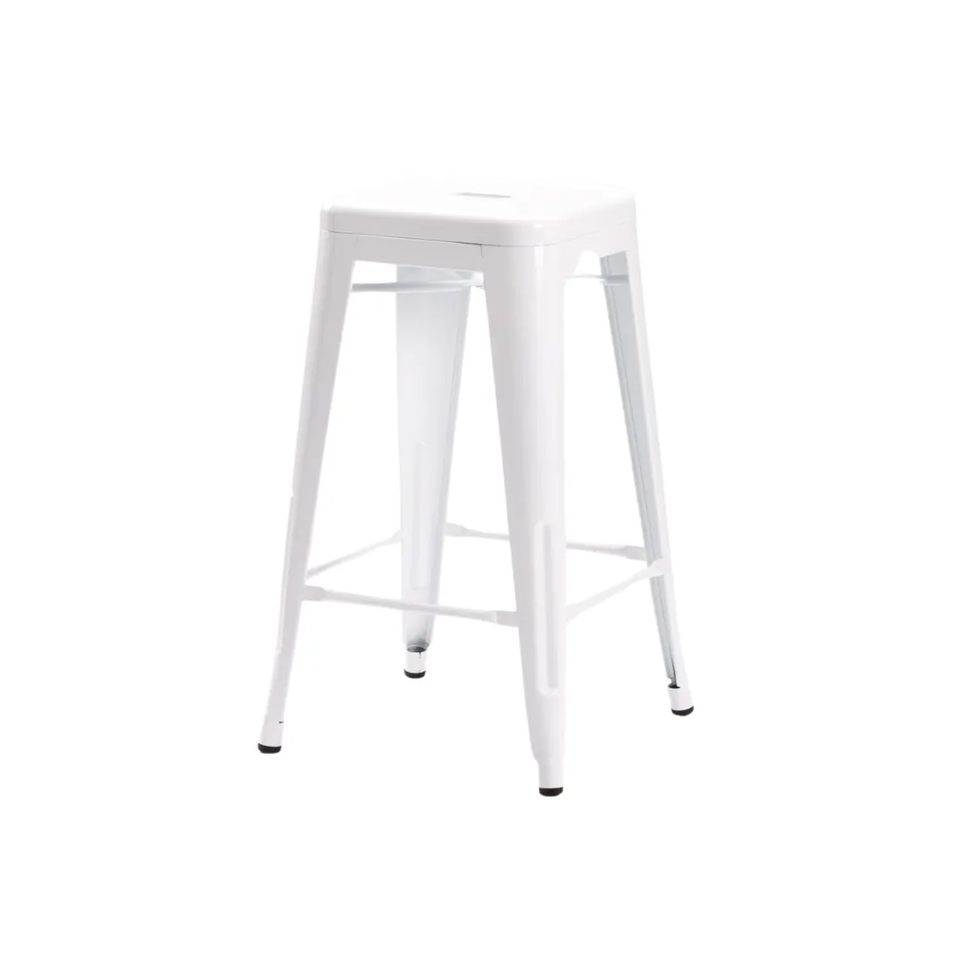 BRONX  WHITE BAR STOOL