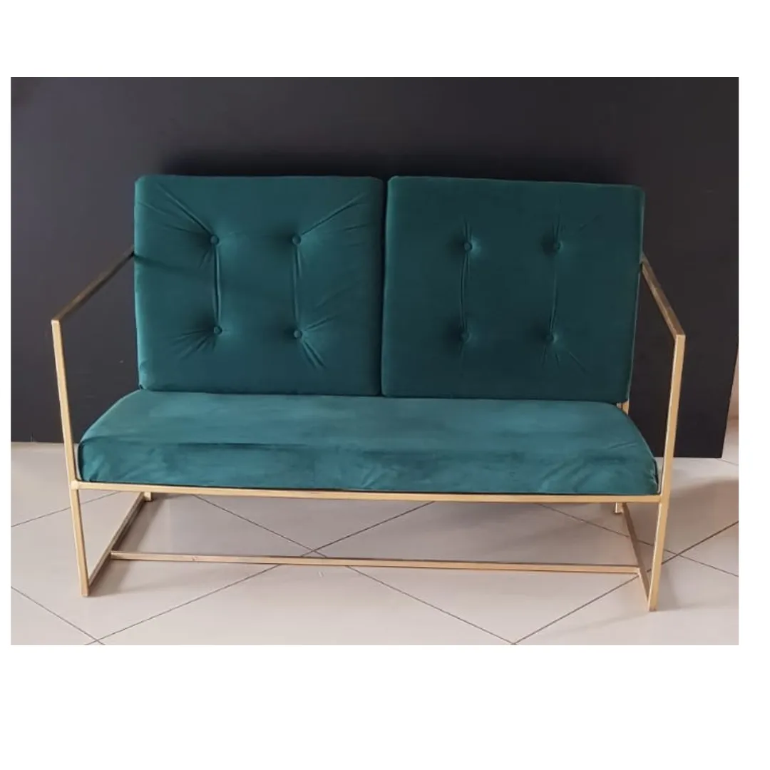 Jessica double seater Green VELVET
